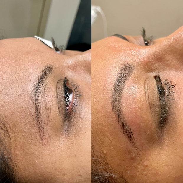 Studio Booth Brow Lamination work in Pittsburgh